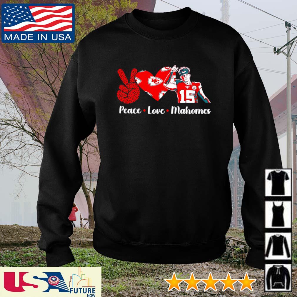 Peace Love Kansas City Chiefs T-Shirt, hoodie, sweater and long sleeve