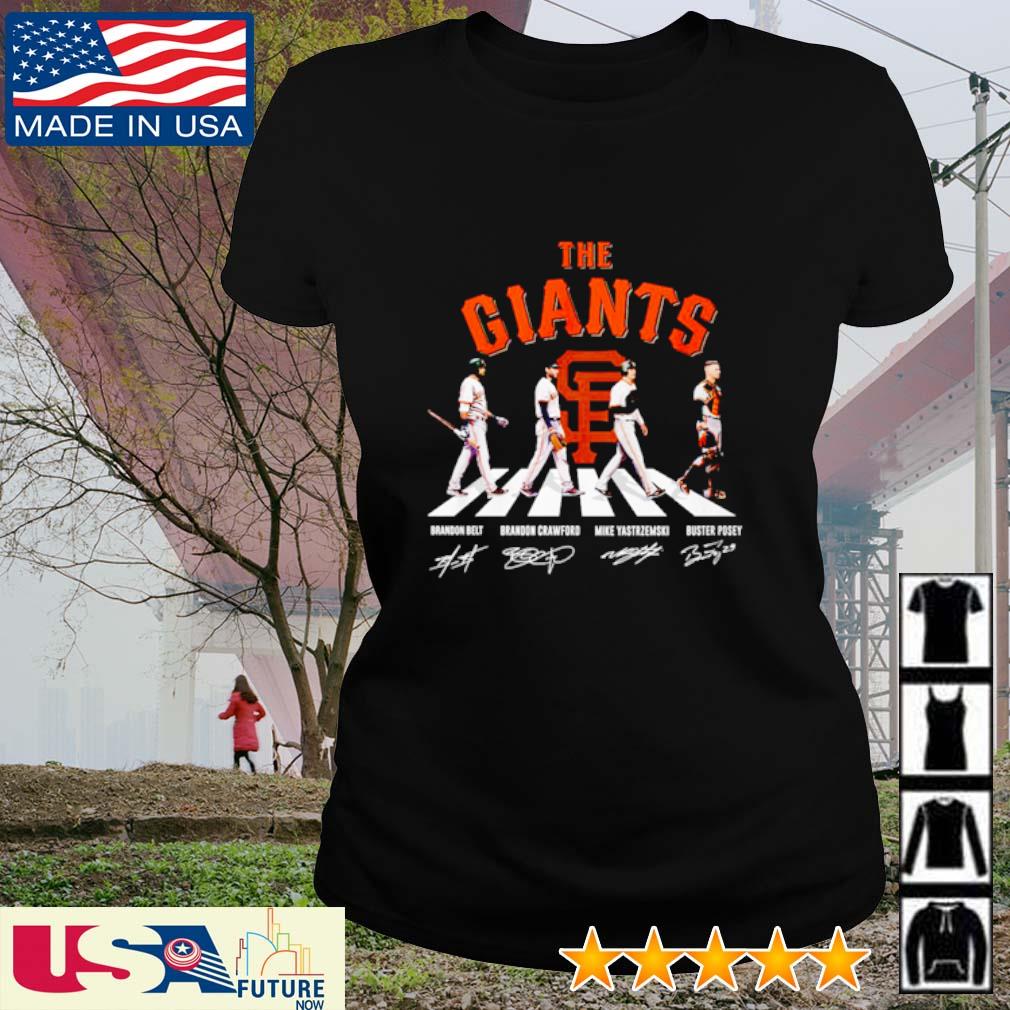 giants abbey road shirt