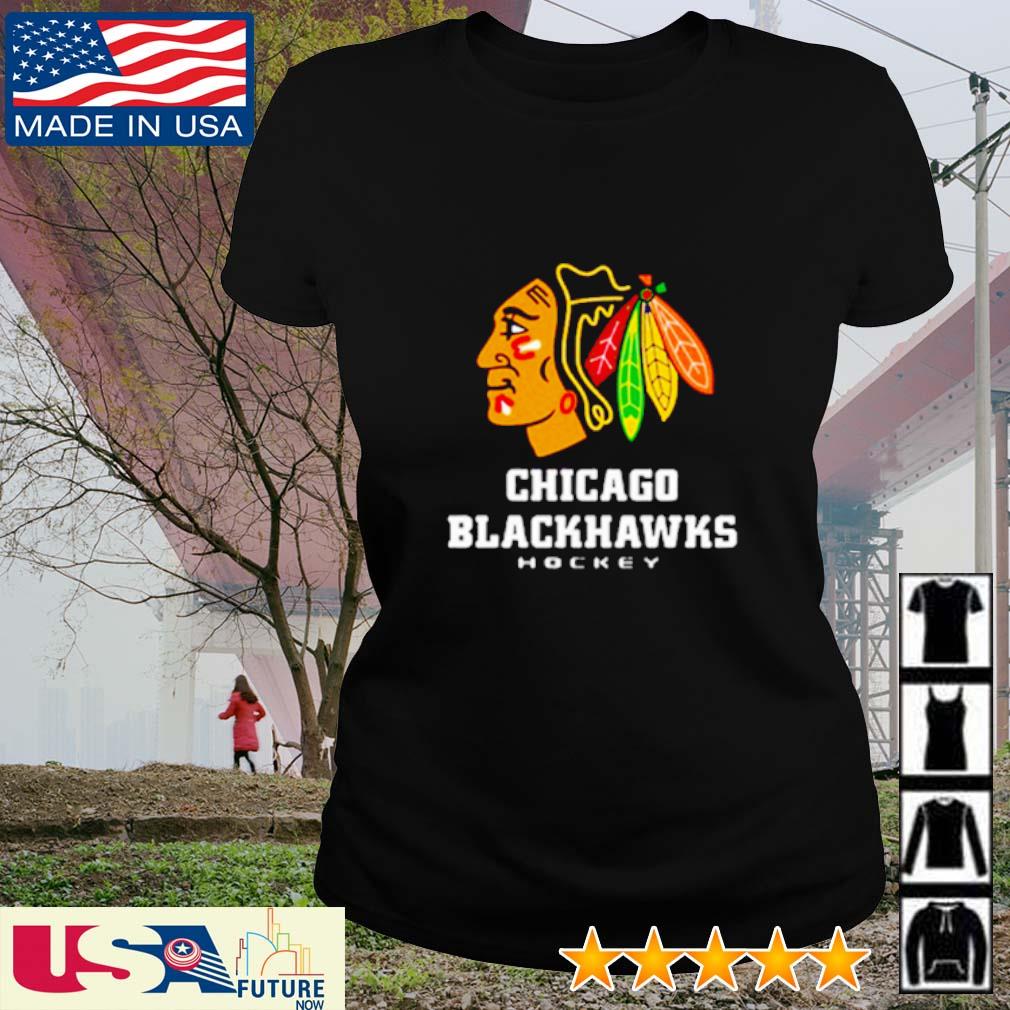 green blackhawks shirt