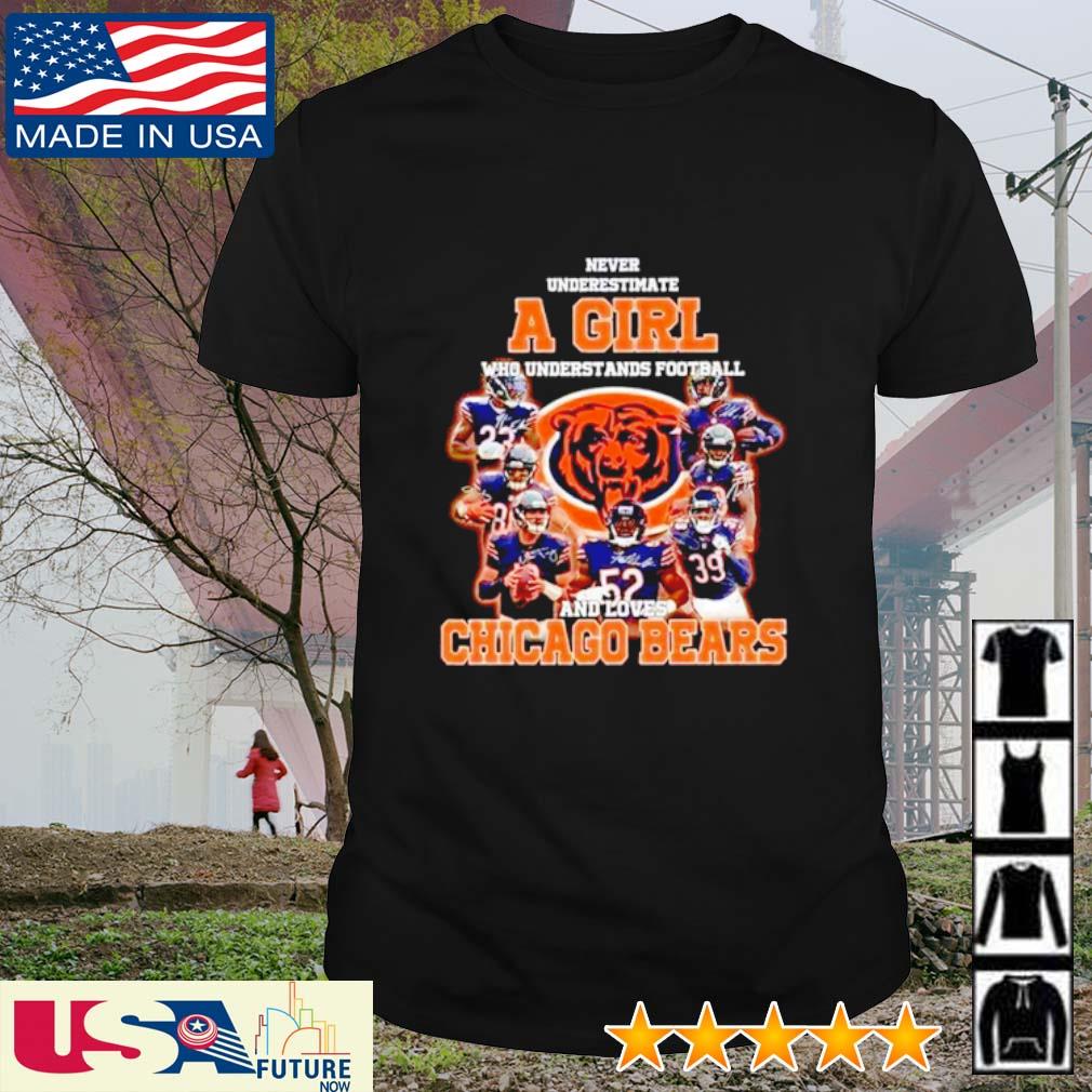 I May Live In Missouri But My Team Is The Chicago Bears T-Shirt -  TeeNaviSport