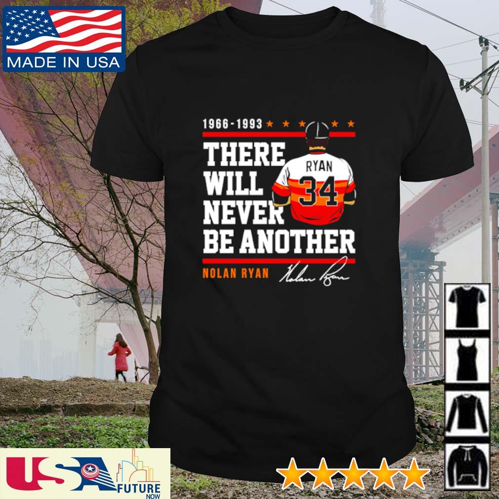 Nolan Ryan there will never be another signatures shirt