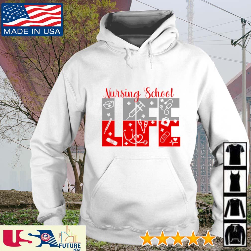 Nursing school life hoodie