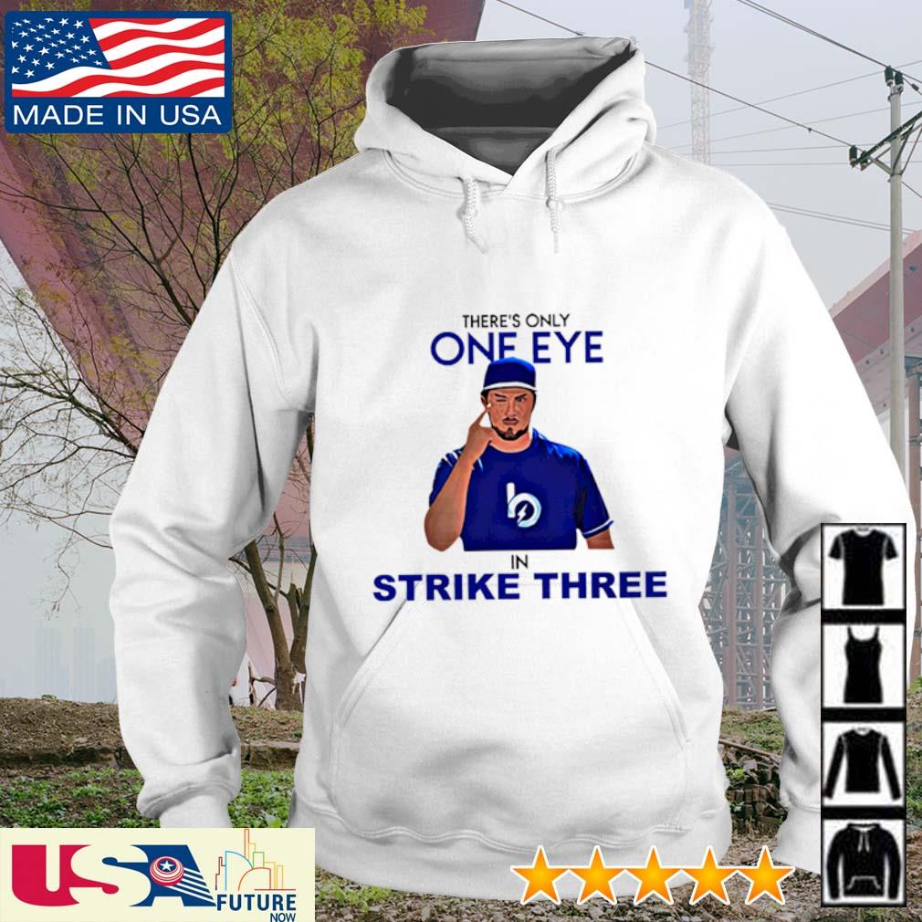 Trevor Bauer there's only one eye in strike three hoodie