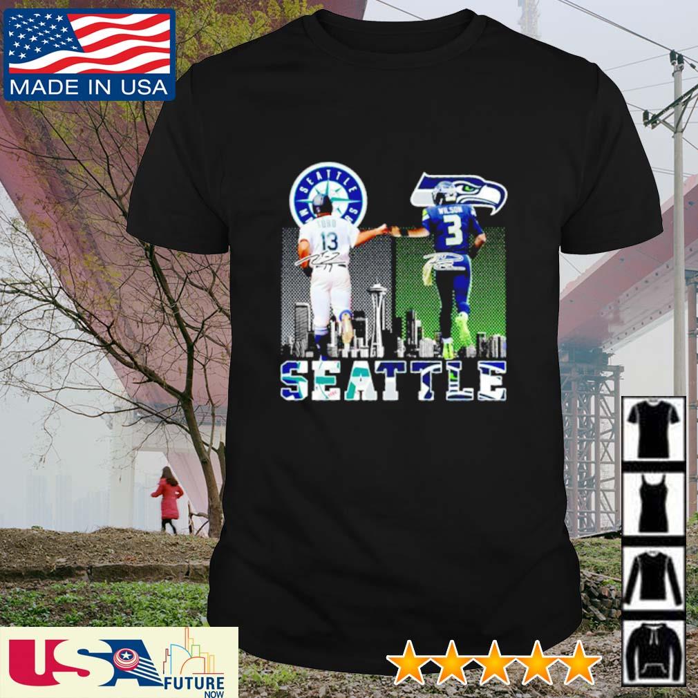 Seattle Seahawks Russell Wilson let's ride shirt, hoodie, sweater and long  sleeve