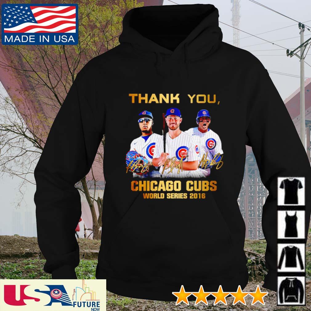 Thank you Chicago Cubs world series 2016 2021 shirt, hoodie, sweater and  long sleeve