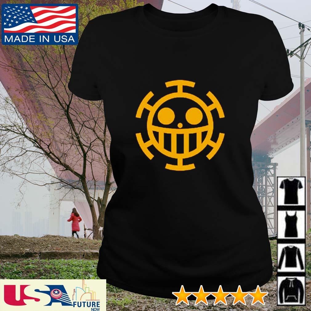 Original One Piece Trafalgar Law Pirate Symbol Anime Adult Shirt Hoodie Sweater Long Sleeve And Tank Top