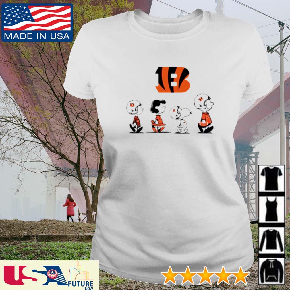 Snoopy and Charlie Brown true friends Cincinnati Bengals shirt