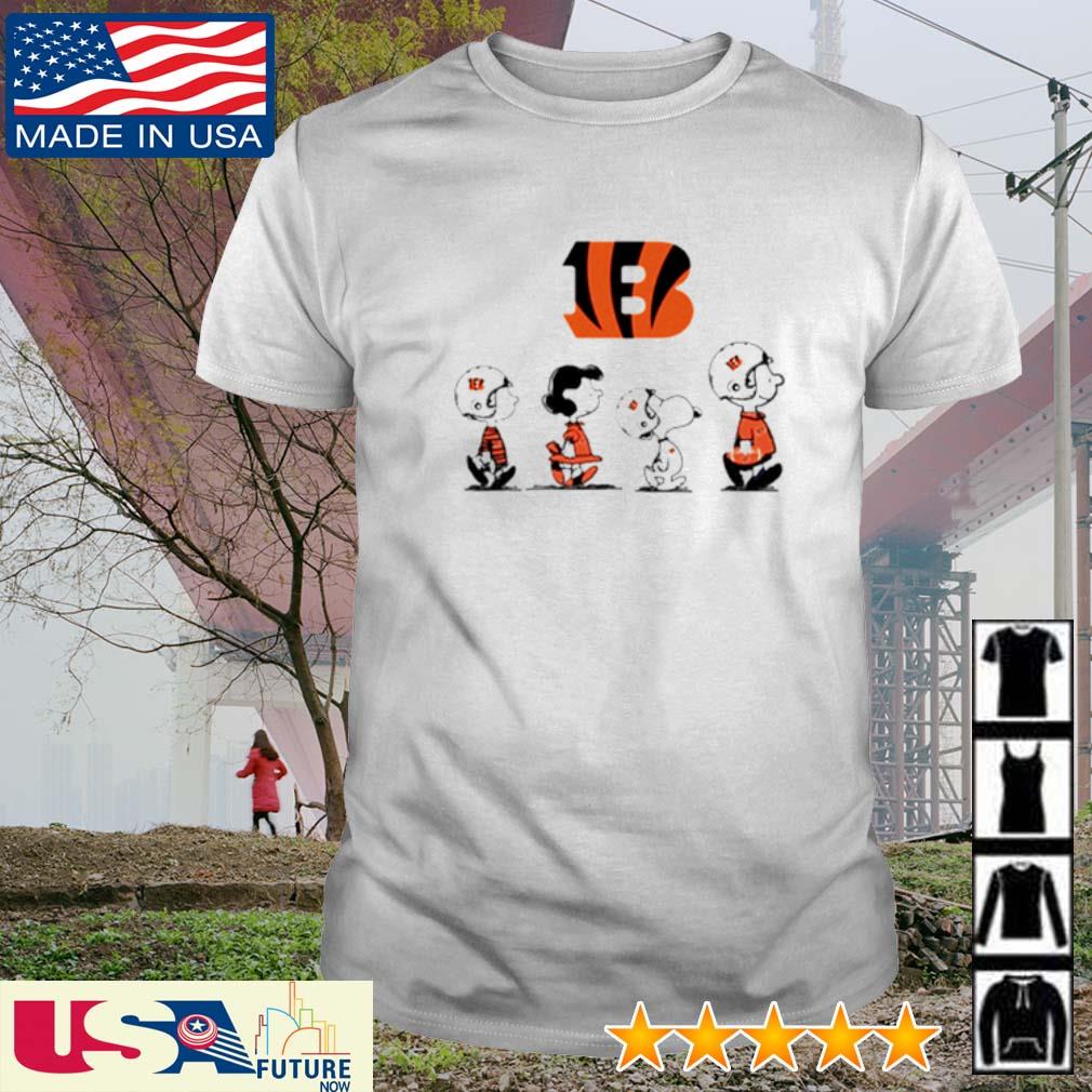 Snoopy Cincinnati Bengals Shirt - High-Quality Printed Brand