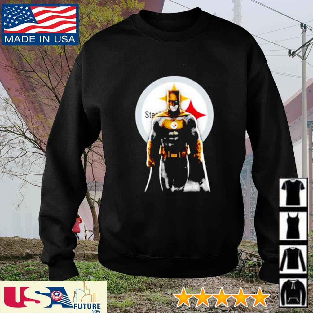 Batman pittsburgh steelers football shirt - Teefefe Premium ™ LLC