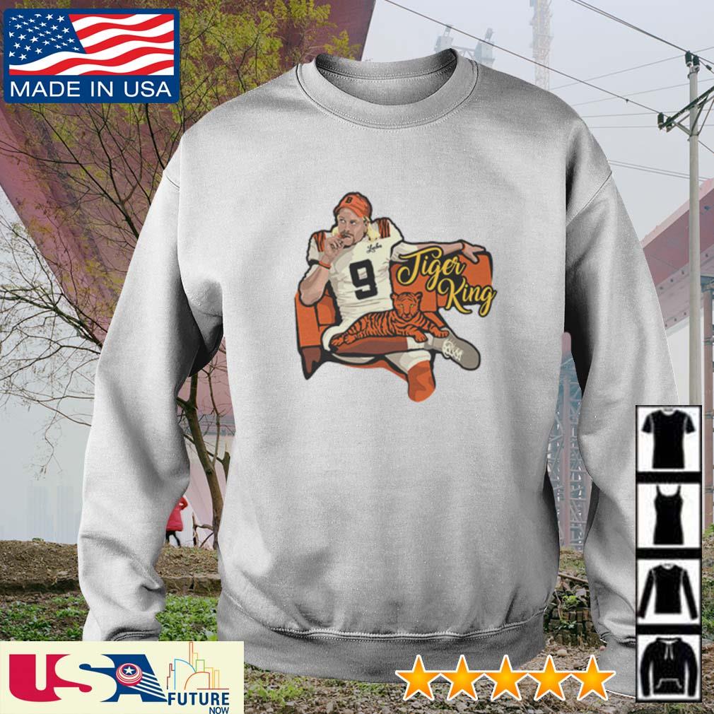 Joe Burrow The Tiger King funny T-shirt, hoodie, sweater, long sleeve and  tank top