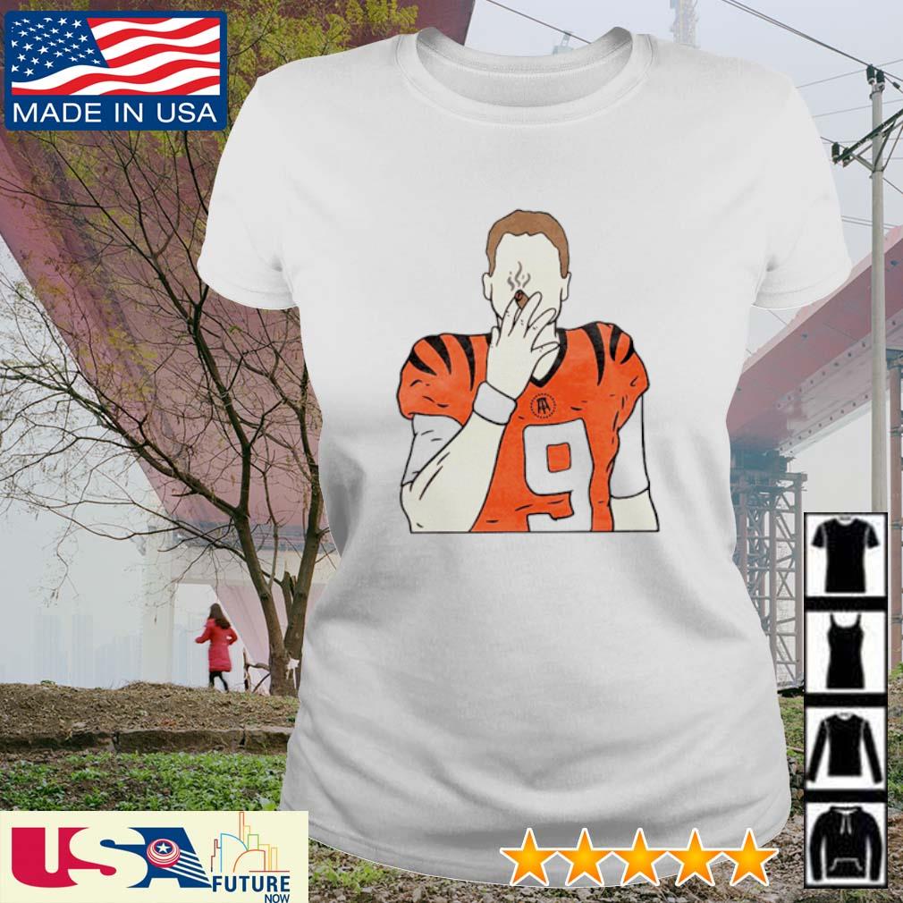 Funny joe Burrow Cincinnati Bengals cigar shirt, hoodie, sweater, long  sleeve and tank top