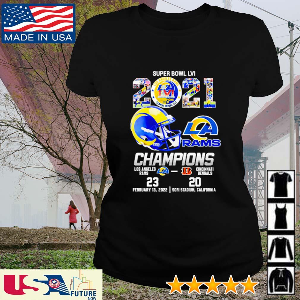 Super Bowl LVI Los Angeles Rams Vs. Cincinnati Bengals february 13 2022  shirt, hoodie, sweater, long sleeve and tank top