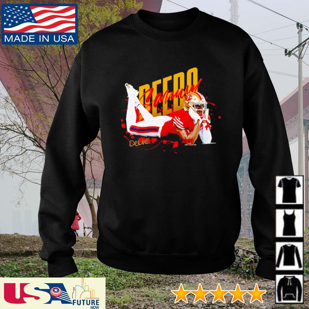 Deebo Samuel is back funny 2022 shirt, hoodie, sweater, long sleeve and  tank top