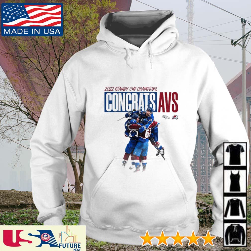 Colorado avalanche champions 2022 stanley cup champions congrats avs shirt,  hoodie, longsleeve tee, sweater