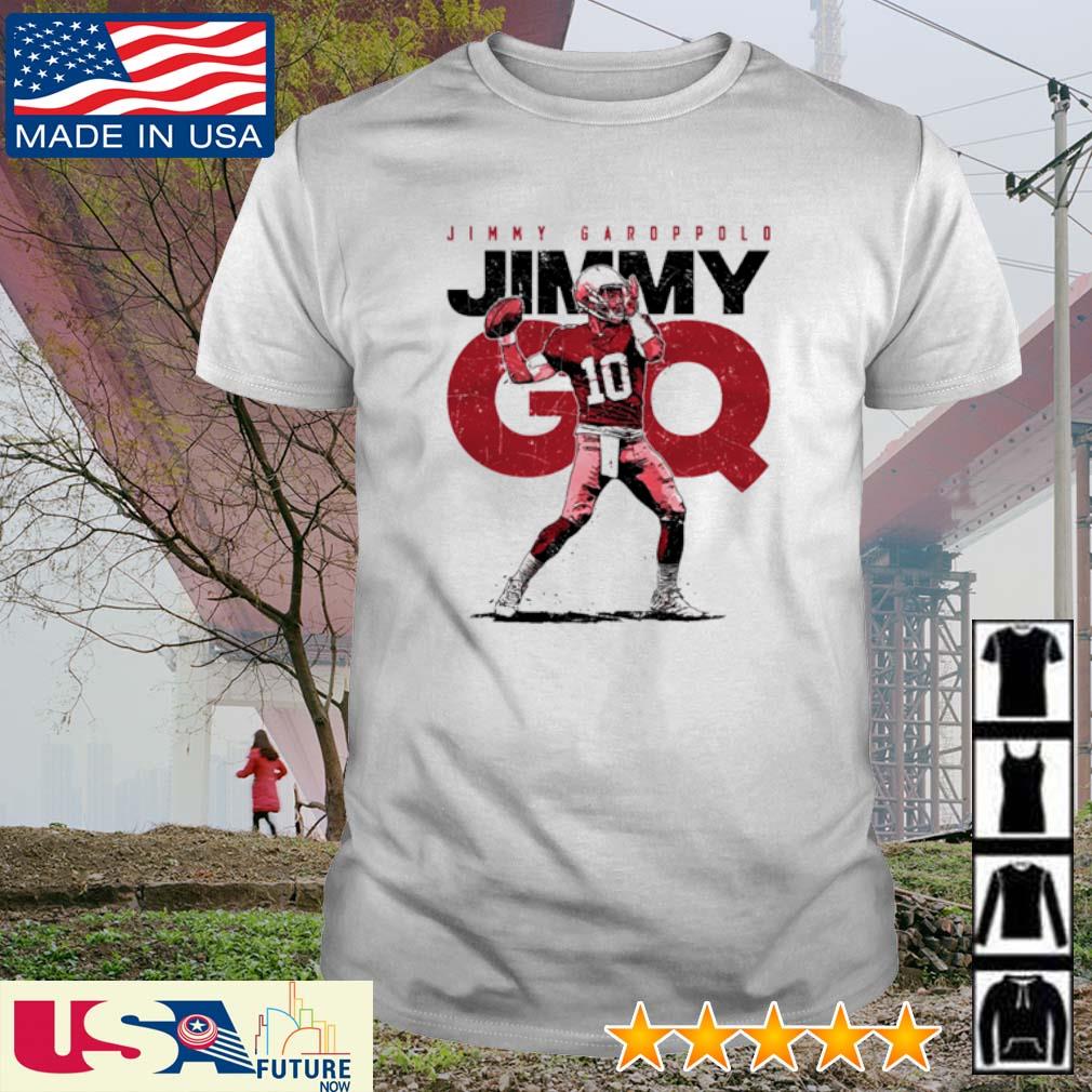 Jimmy Garoppolo Shirt GQ Typography San Francisco 49ers Gift - Personalized  Gifts: Family, Sports, Occasions, Trending