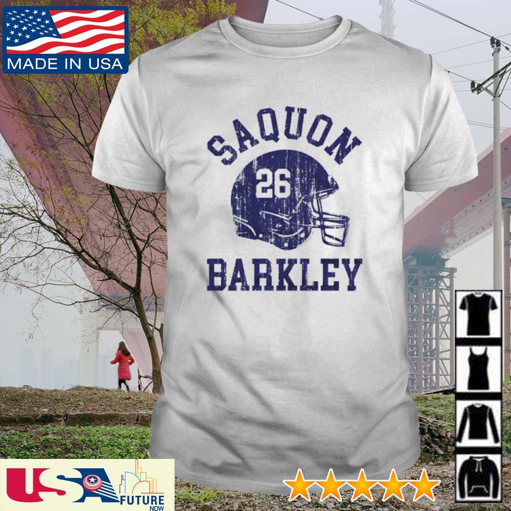 Saquon Barkley New York 26 helmet shirt, hoodie, sweatshirt and tank top