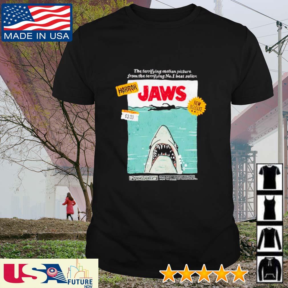 Original jaws VHS cover Steven Spielberg 3.99 shirt