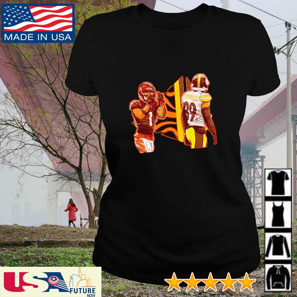 Ja'marr chase middle finger minkah fitzpatrick shirt, hoodie, longsleeve tee,  sweater