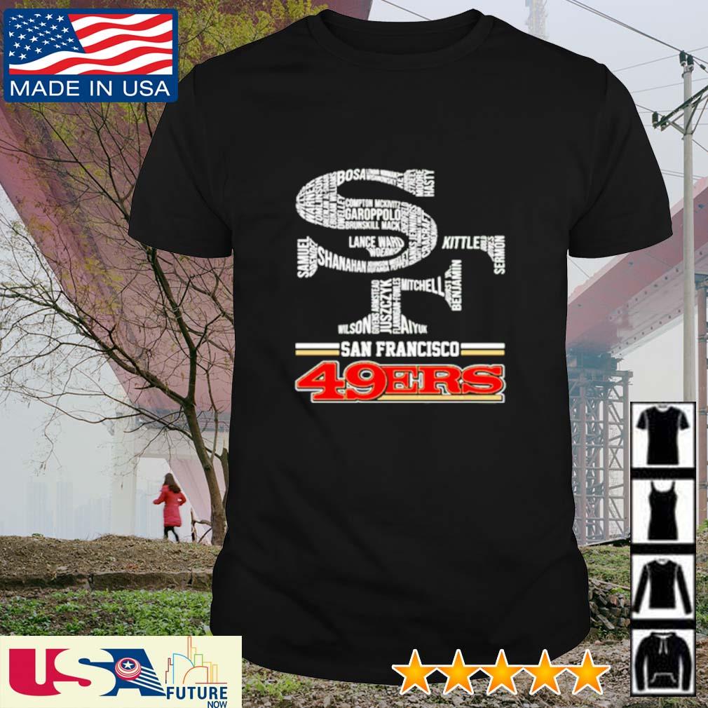 San Francisco 49ers Shirt NFL Shirt 90s Football T Shirt Red -   Denmark