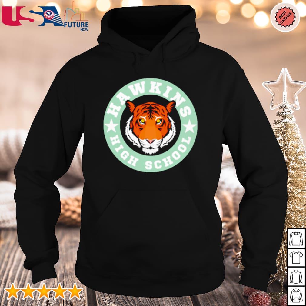 Hawkins high school logo tiger shirt, hoodie, sweater, long sleeve