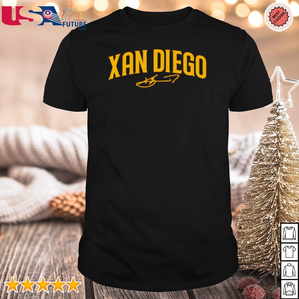 Top xander Bogaerts Greetings from Xan Diego signature shirt, hoodie,  sweater, long sleeve and tank top