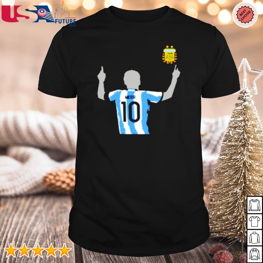 Signature Design Lionel Messi Kissing World Cup 2022 Argentina Football  Shirt, hoodie, sweater, long sleeve and tank top