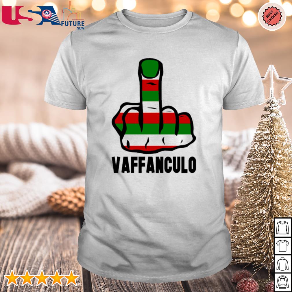 Funny fuck Vaffanculo Italian Flag shirt