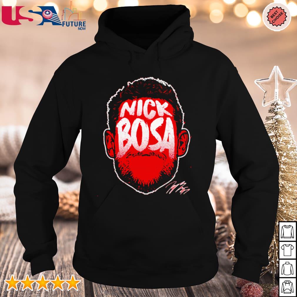 Nick Bosa San Francisco 49ers signature shirt, hoodie, sweater