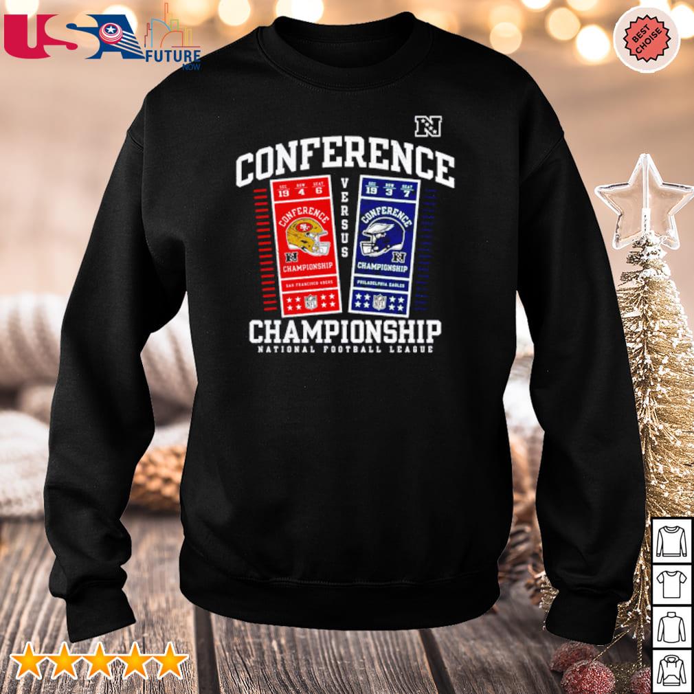 Funny 2023 philadelphia eagles conference championship shirt, hoodie,  sweater, long sleeve and tank top