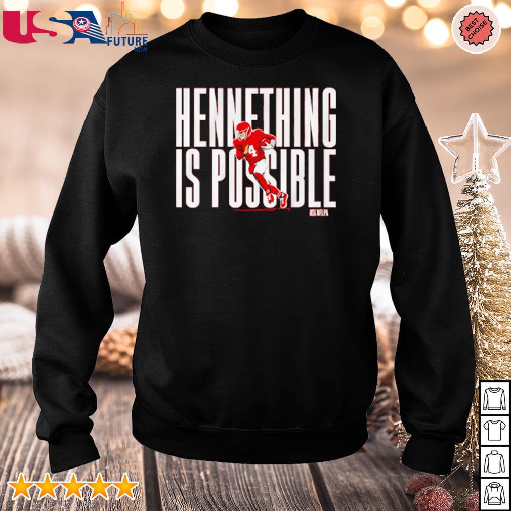 Top chad Henne hennething is possible 2023 NFLPA shirt, hoodie, sweater,  long sleeve and tank top