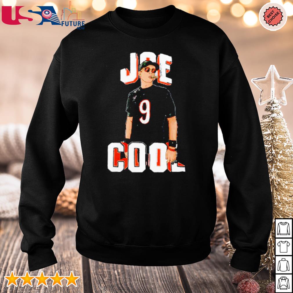 Official Joe burrow joe cool shirt, hoodie, sweater, long sleeve and tank  top