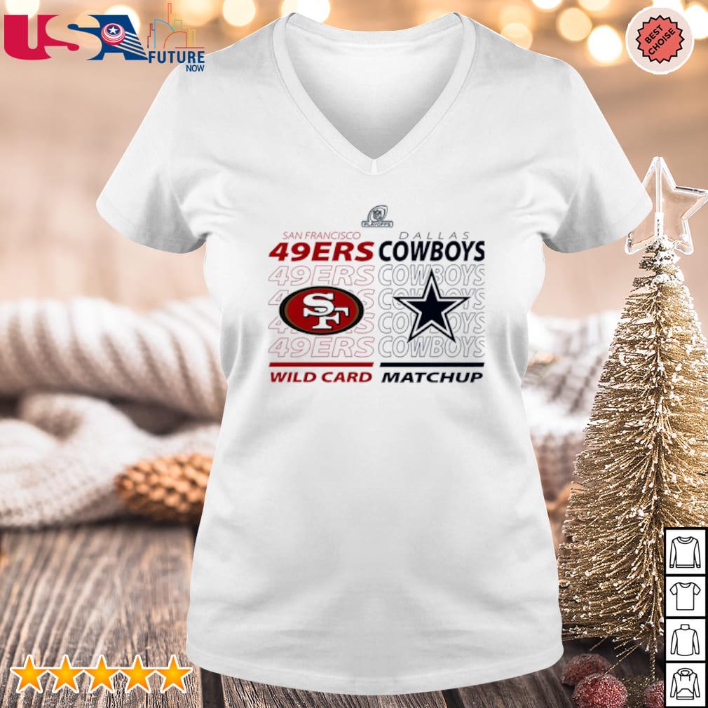 Dallas Cowboys Vs San Francisco 49ers 2022 2023 Nfc Divisional Matchup  Shirt