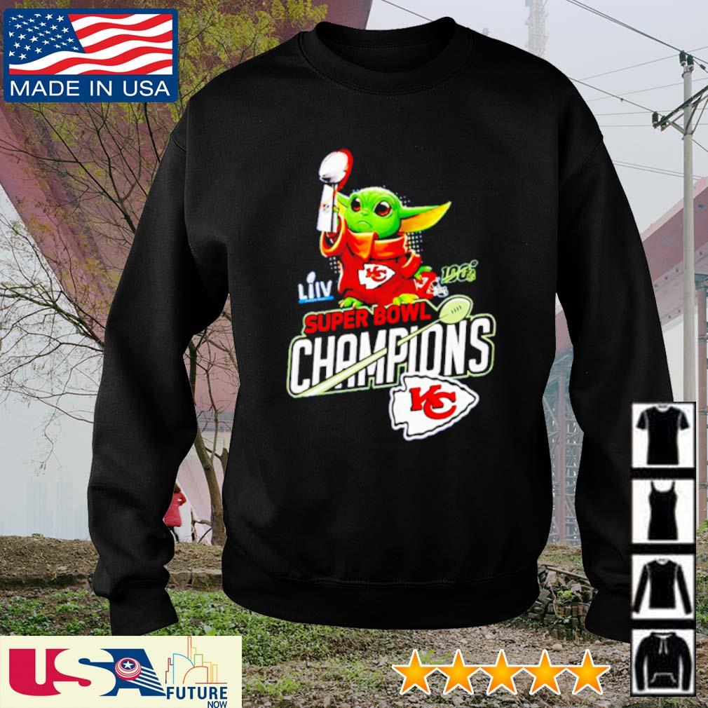 Baby Yoda Champion Kansas City Chiefs shirt, hoodie, sweater