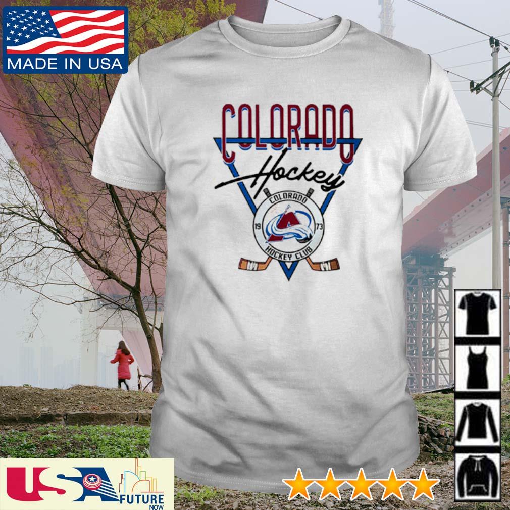 Colorado Avalanche Shirt Hockey Vintage College - Anynee