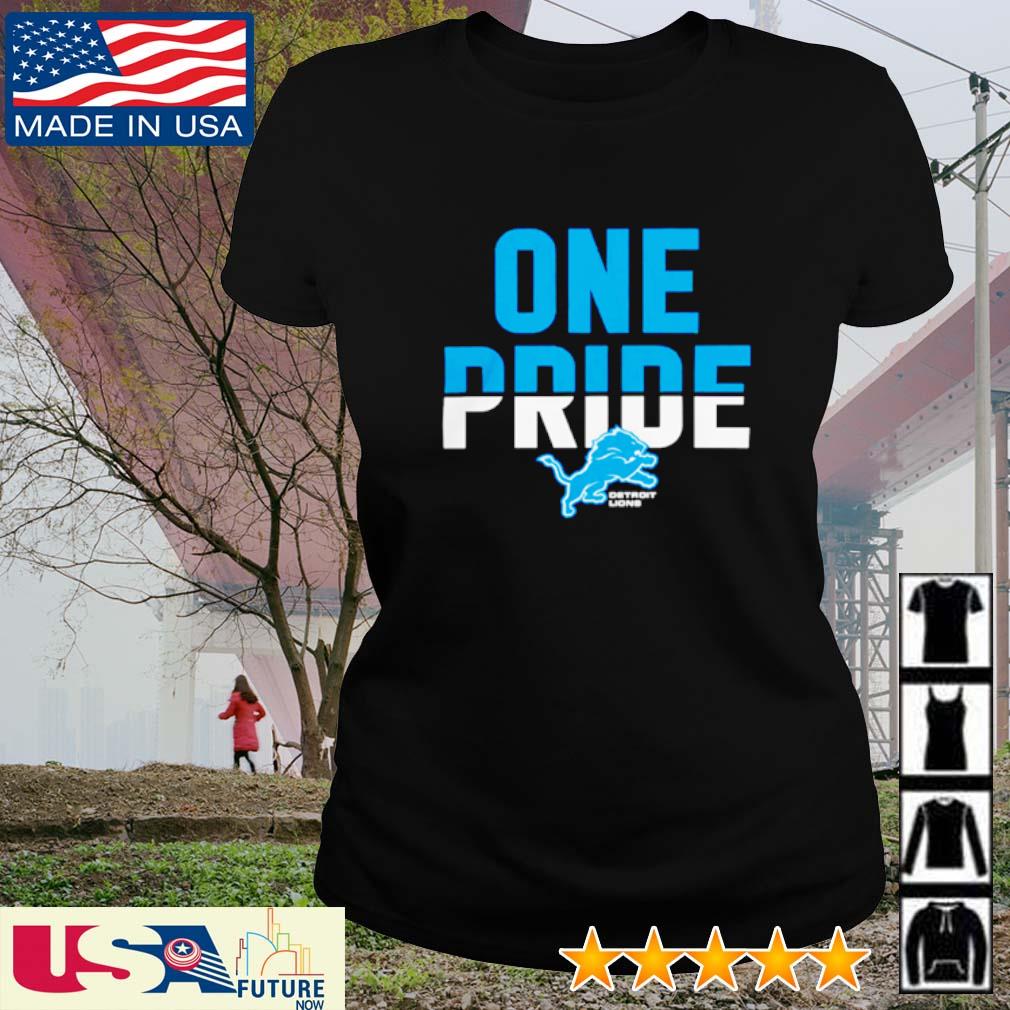 Original Detroit Lions One Pride T-shirt,Sweater, Hoodie, And Long Sleeved,  Ladies, Tank Top