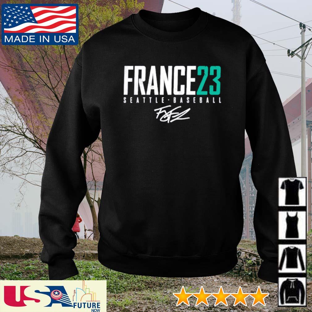 23 Ty France Seattle baseball player signature 2023 shirt, hoodie, sweater,  long sleeve and tank top