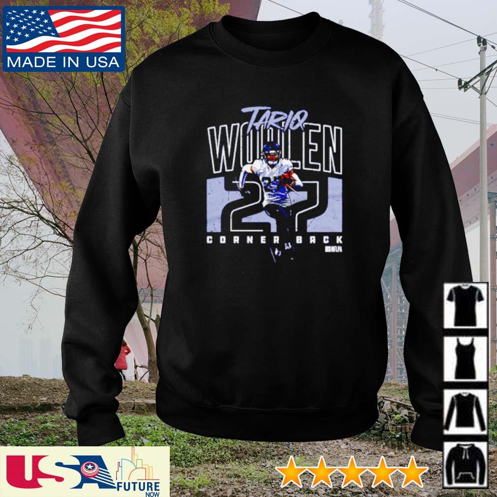 27 Tariq Woolen Seattle corner back shirt, hoodie, sweater and