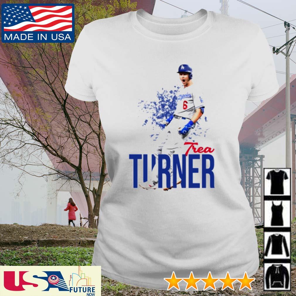 Trea Turner #7 MLB Men's 108 Stitches K Cancer Team Issued T-Shirt Red  • Large