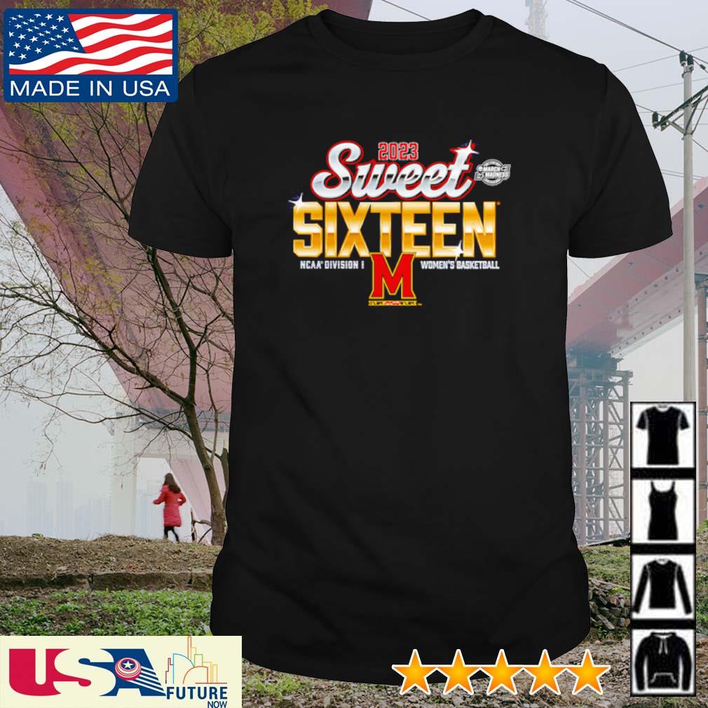 Original 2023 Sweet sixteen NCAA division I Maryland Terrapins shirt