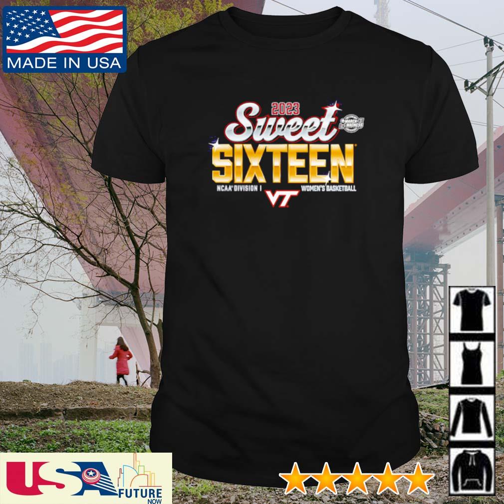 Original 2023 Sweet Sixteen NCCA Division I Virginia Tech Hokies shirt