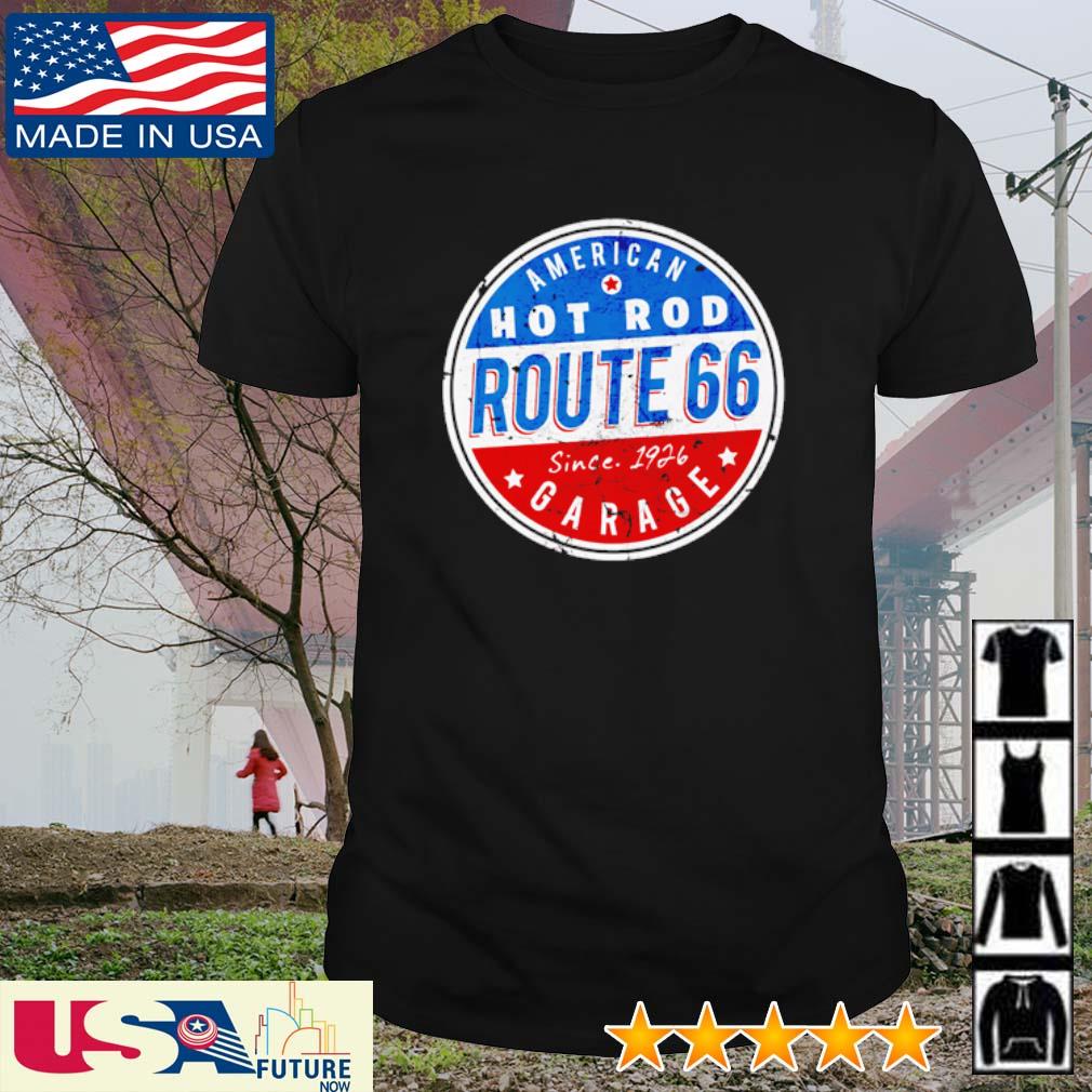 Original american hot rod route 66 garage shirt