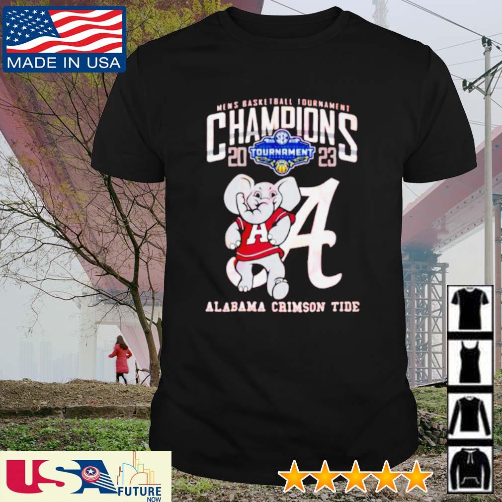 Original men’s basketball Tournament champions 2023 Alabama Crimson Tide basketball shirt