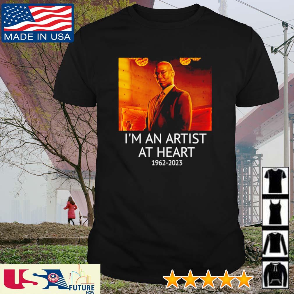 Premium rip Lance Reddick I'm an artist at heart 1962-2023 shirt