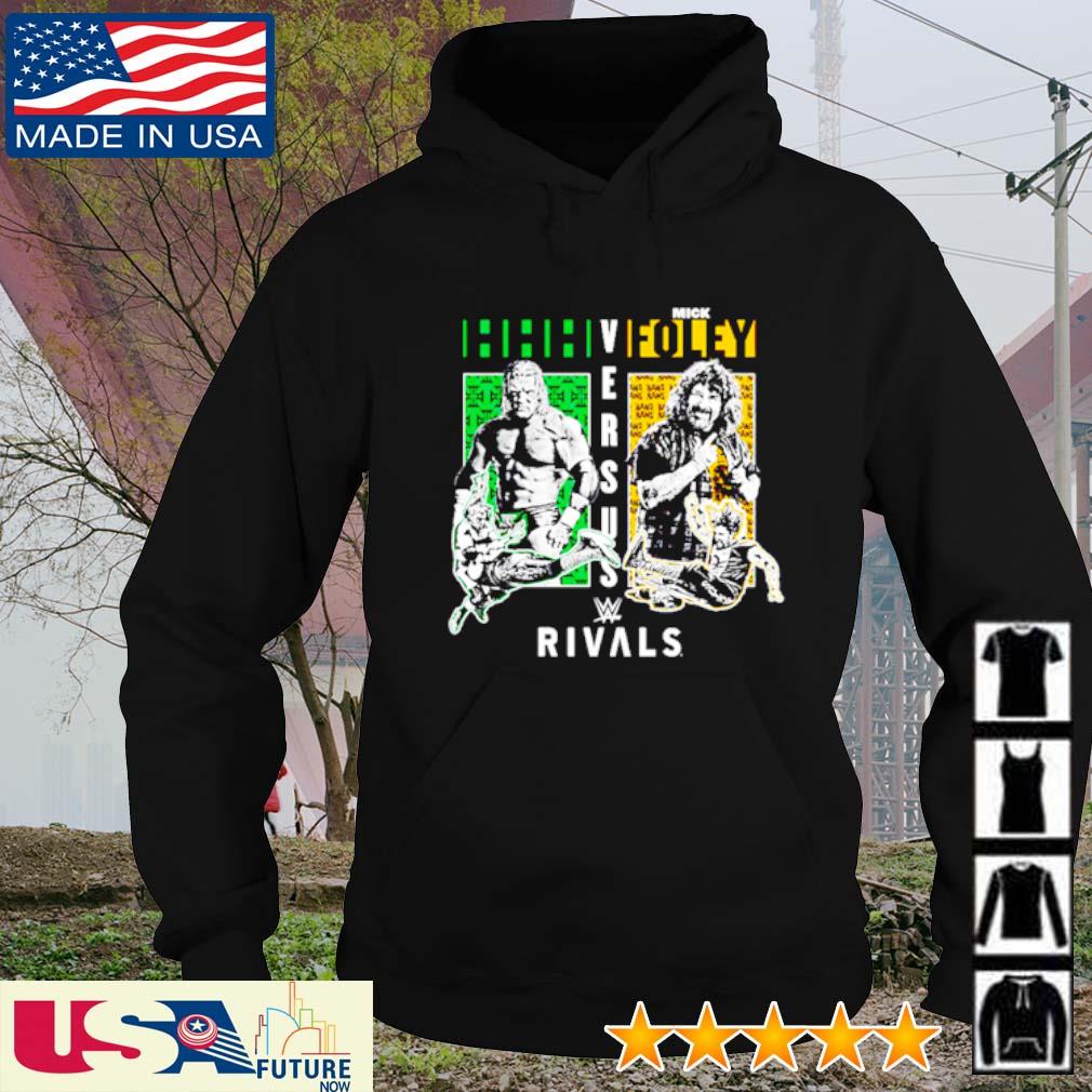 Premium triple H vs. Mick Foley Rivals shirt, hoodie, sweater, long ...