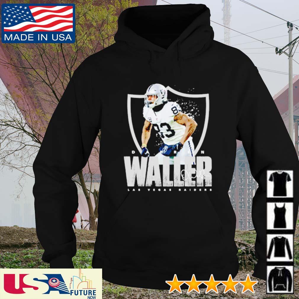 Darren Waller Cartoon Las Vegas Raiders signature shirt, hoodie, sweater,  long sleeve and tank top