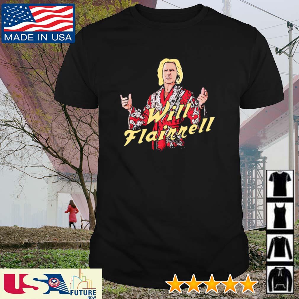 Top will Flairrell Ric Flair will Ferrell mashup shirt