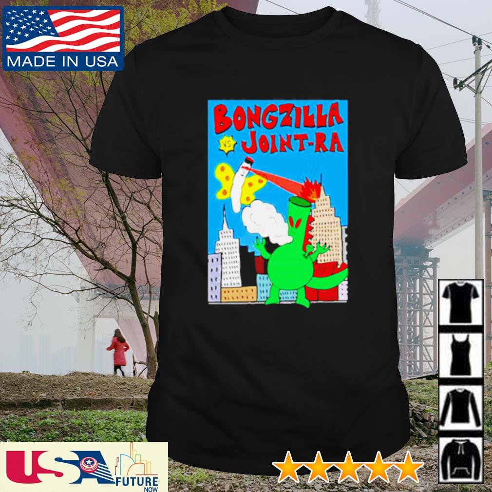 Awesome art Bongzilla cartoon shirt
