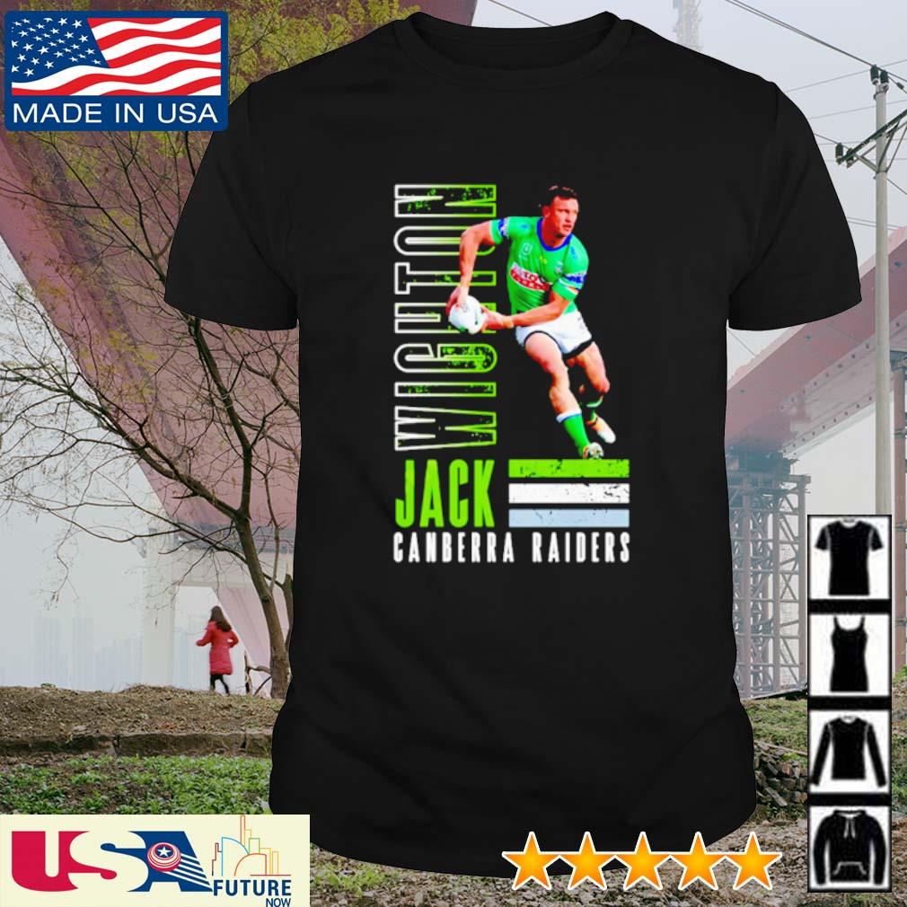 Awesome canberra Raiders Jack Wighton NRL player shirt