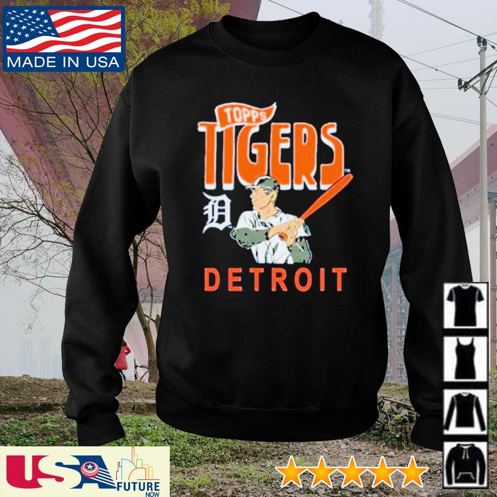 Mlb X Topps Detroit Tigers Shirt