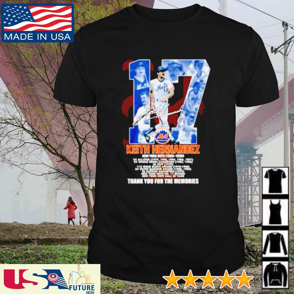 Best keith Hernandez New York Mets thank you for the memories baseball signature shirt